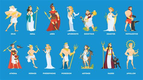 original greek gods